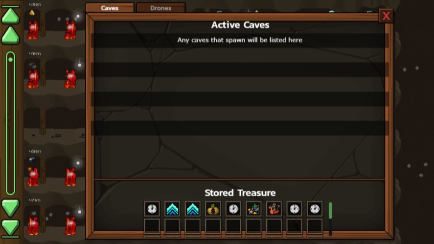 Mr. Mine caves