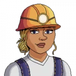 Girl Miner 1 portrait