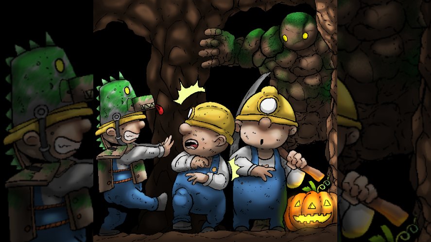 Mr. Mine Halloween event