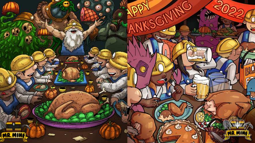 Mr. Mine thanksgiving event