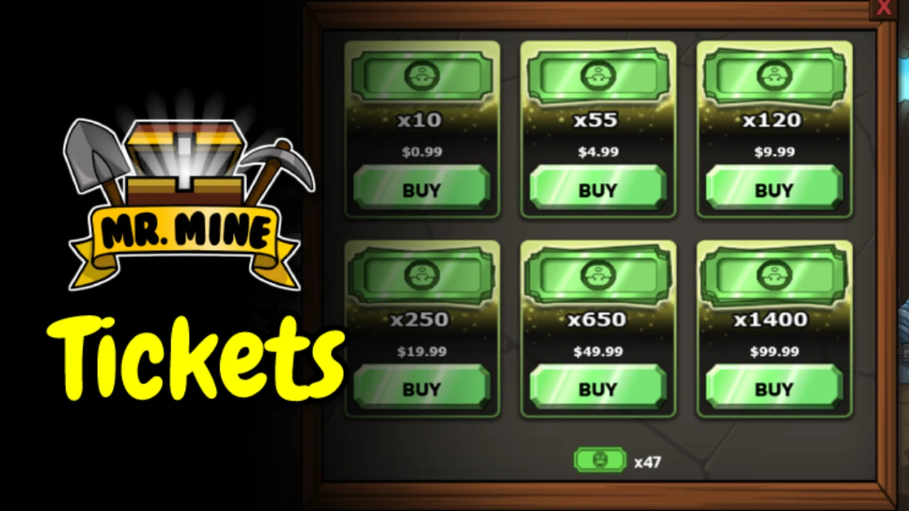 Mr. Mine Ticket Everything You Need to Know MrMine Blog