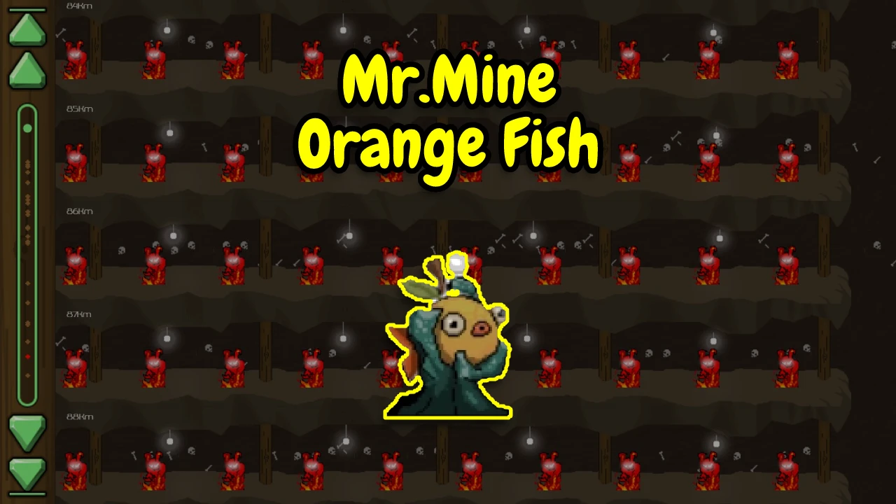 Where to Find the Orange Fish in Mr. Mine?