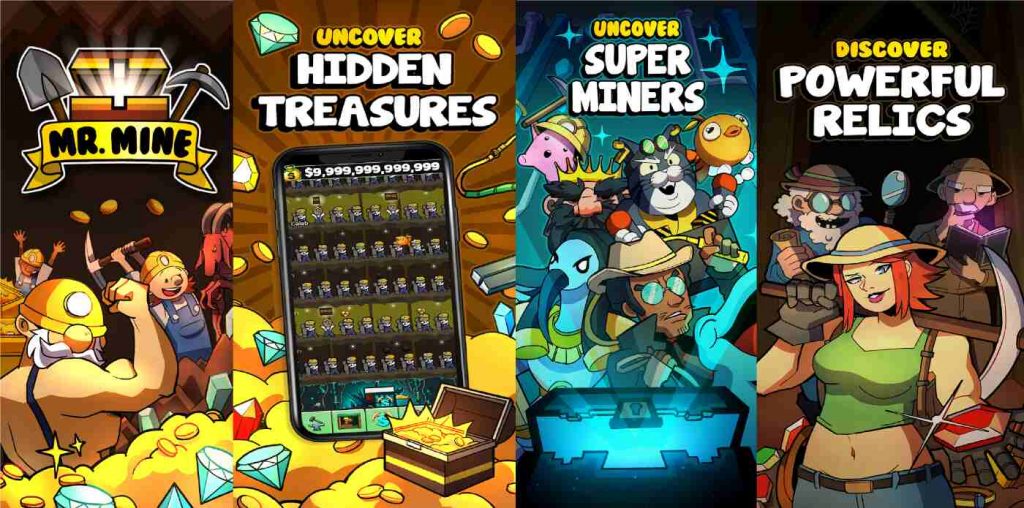 Six—not perfect—idle mining games for mobile