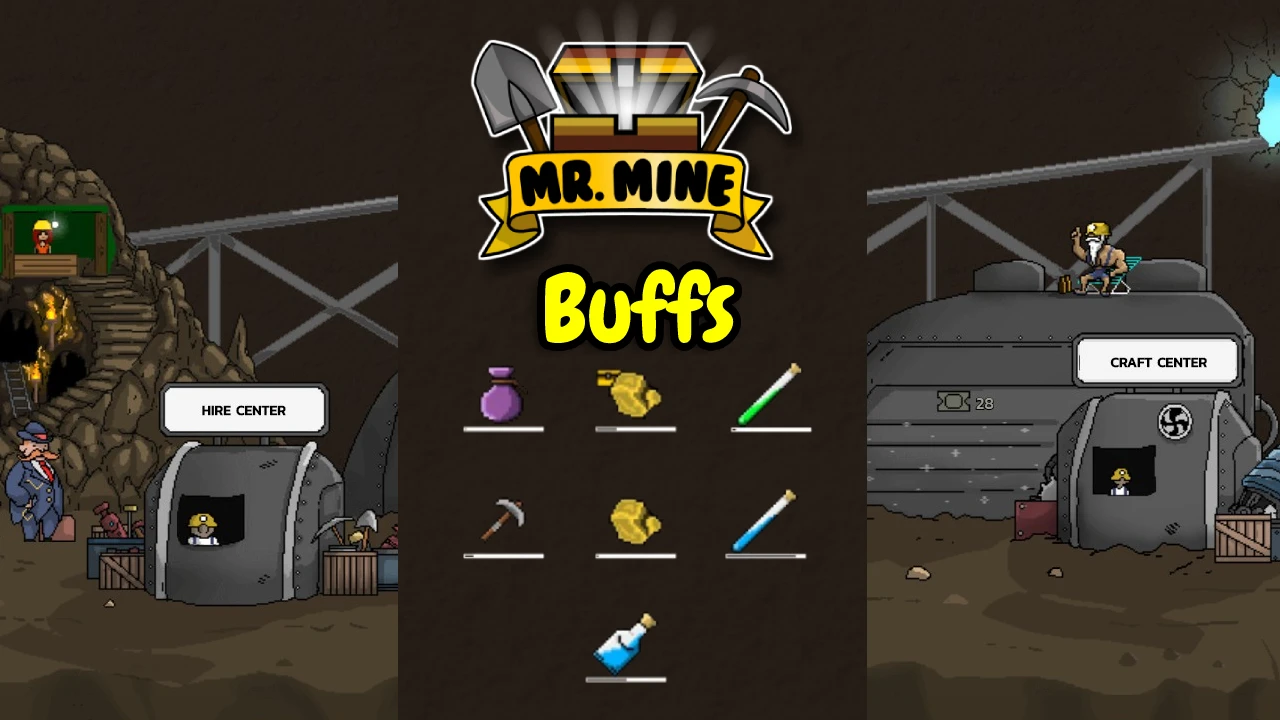 Mr. Mine Idle's Buffs A Comprehensive List