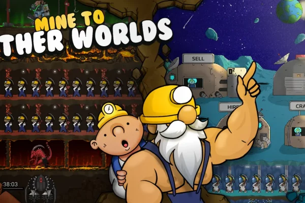 Exploring the Worlds of Mr. Mine Idle From Earth to Titan