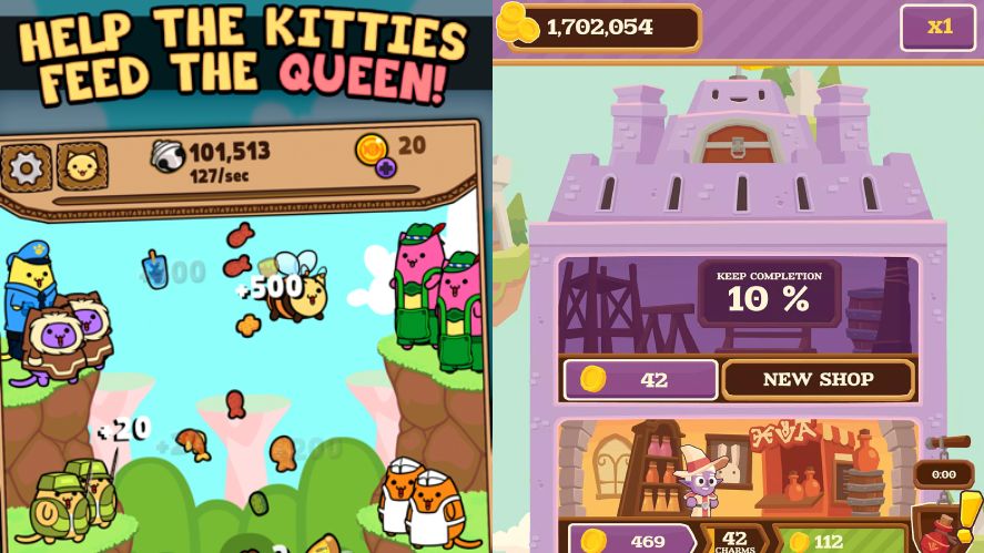 Kitty Cat Clicker and Charming Keep