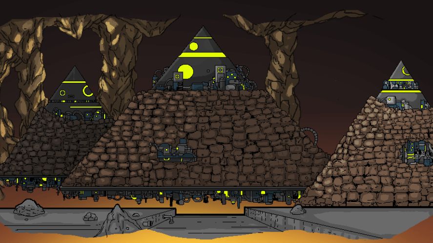 The Underground City in Mr. Mine