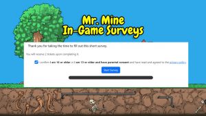 Game Surveys for Free Tickets How to Earn Rewards in Mr. Mine Idle
