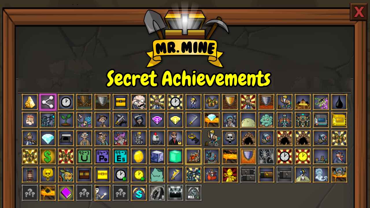 Mr. Mine Secret Achievements Unlock Hidden Quests in Mr. Mine Idle