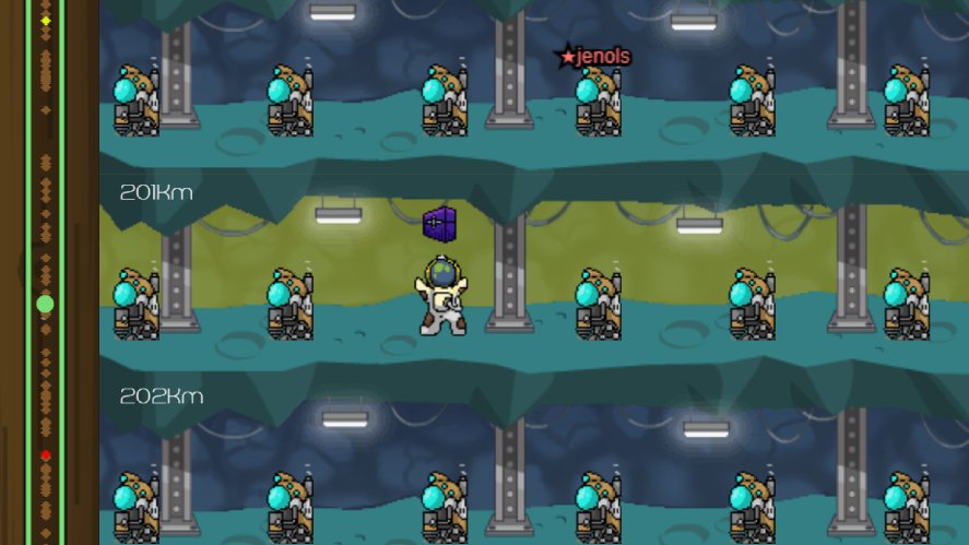 A mine has found an Ethereal chest in the mineshaft in Mr. Mine