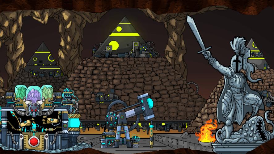 The Underground City in Mr. Mine